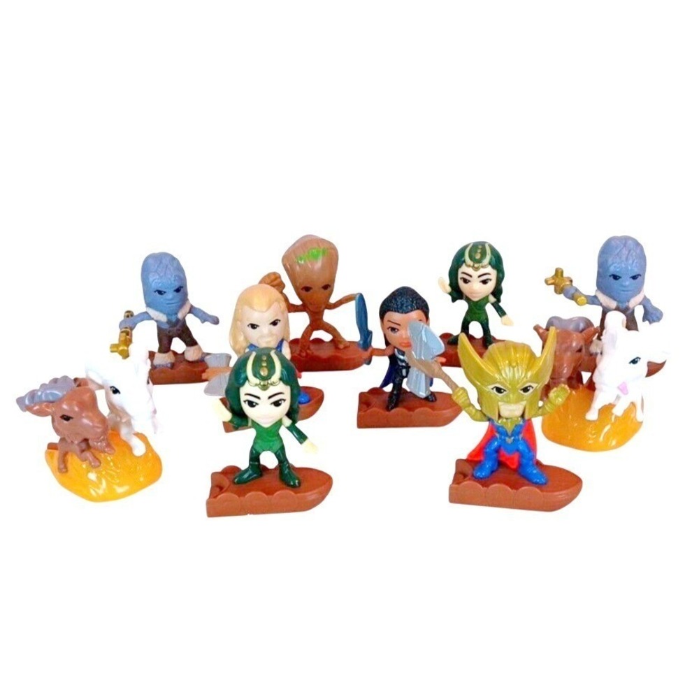 2022 McDonald's‎ Happy Meal Toys THOR Love and Thunder MARVEL Set of 10